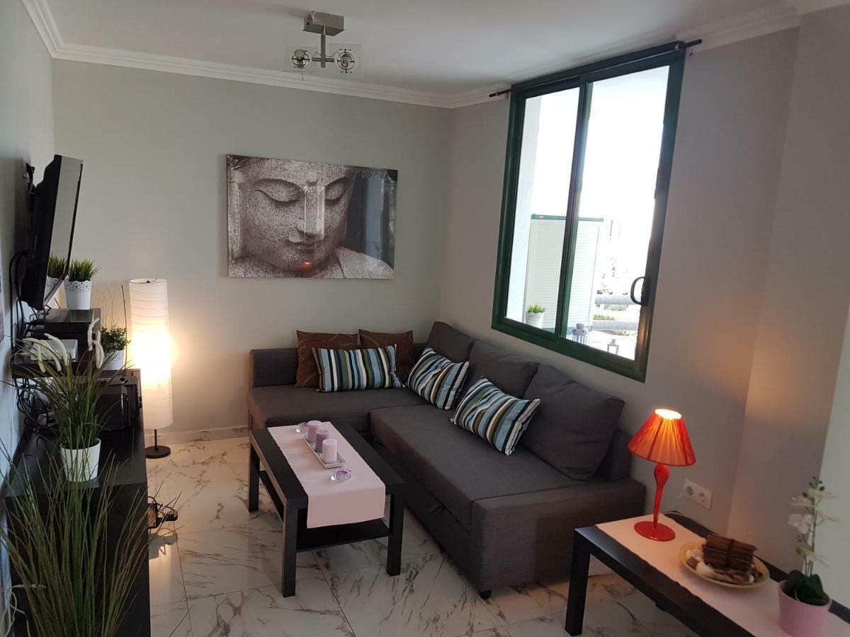 Apartment Casa Palmera Only 150 Meters To The Beach, Heated Pool, Wifi, Sat-Tv, Balcony With Poolview Arona  Dış mekan fotoğraf