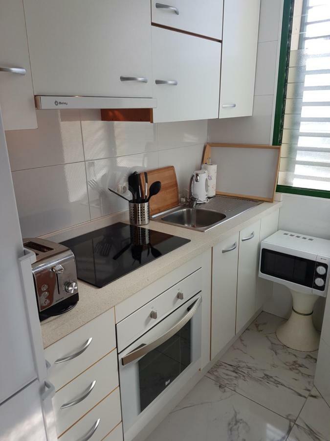 Apartment Casa Palmera Only 150 Meters To The Beach, Heated Pool, Wifi, Sat-Tv, Balcony With Poolview Arona  Dış mekan fotoğraf