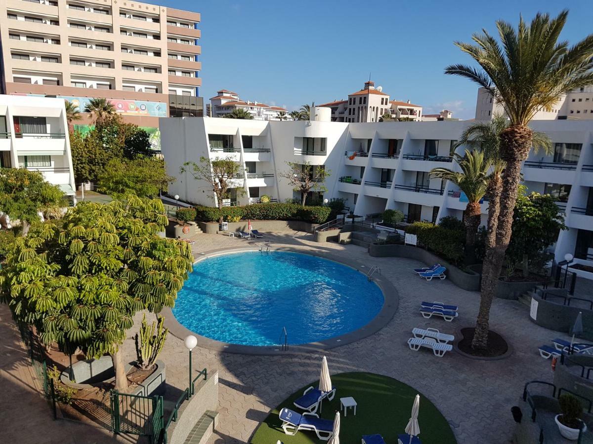 Apartment Casa Palmera Only 150 Meters To The Beach, Heated Pool, Wifi, Sat-Tv, Balcony With Poolview Arona  Dış mekan fotoğraf